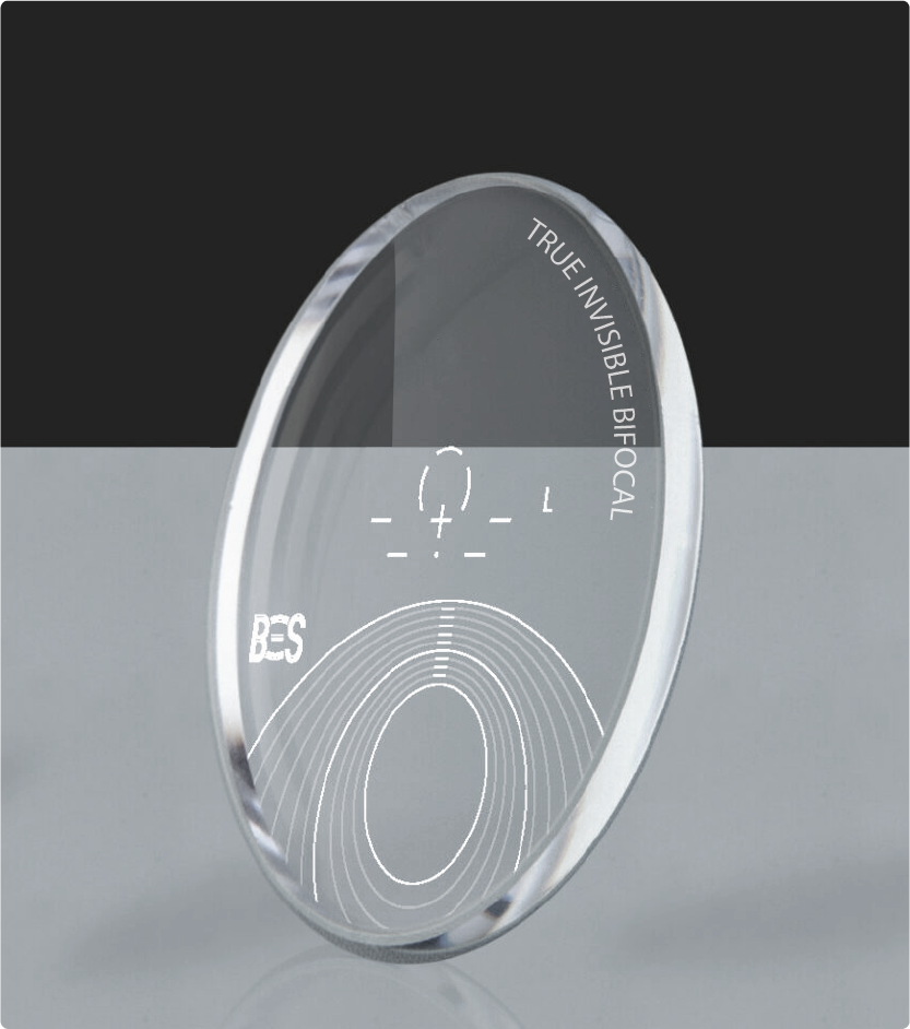 True Invisible Bifocal Lens